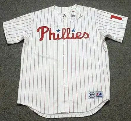 RHYS HOSKINS Philadelphia Phillies Home Majestic Baseball Jersey