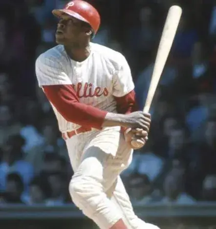 RICHIE ALLEN Philadelphia Phillies 1960’s Majestic Throwback Baseball Jersey 