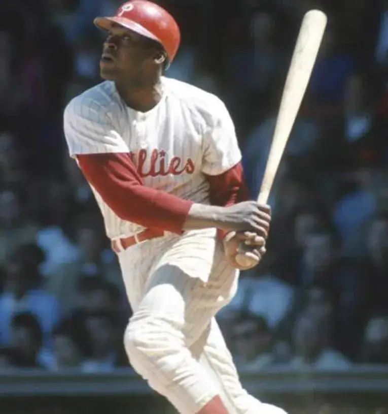 RICHIE ALLEN Philadelphia Phillies 1960’s Majestic Throwback Baseball Jersey 