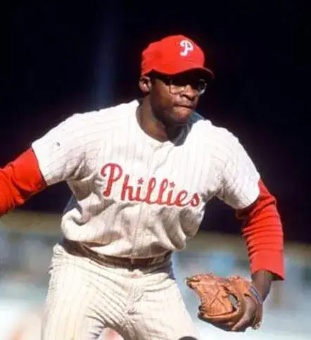 RICHIE ALLEN Philadelphia Phillies 1960’s Majestic Throwback Baseball Jersey 