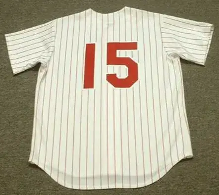 RICHIE ALLEN Philadelphia Phillies 1960’s Majestic Throwback Baseball Jersey 