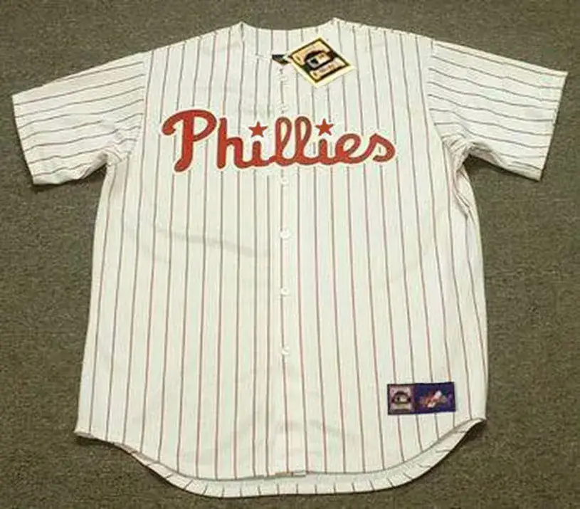RICK WISE Philadelphia Phillies 1960’s Majestic Throwback Baseball Jersey