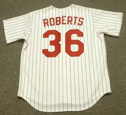 ROBIN ROBERTS Philadelphia Phillies 1950’s Majestic Throwback Baseball Jersey 