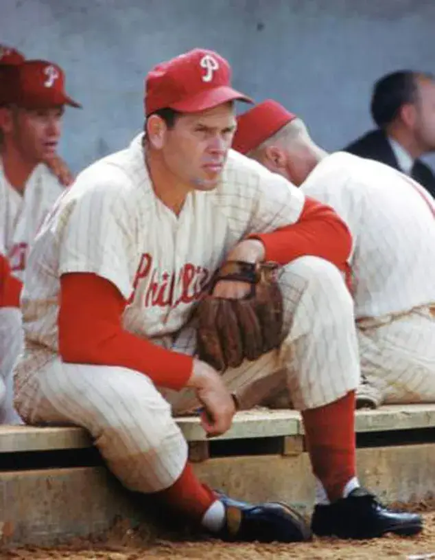 ROBIN ROBERTS Philadelphia Phillies 1950’s Majestic Throwback Baseball Jersey 