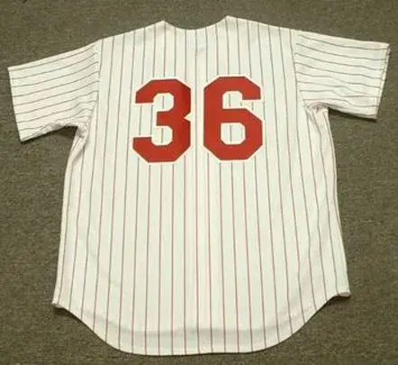 ROBIN ROBERTS Philadelphia Phillies 1950’s Majestic Throwback Baseball Jersey 