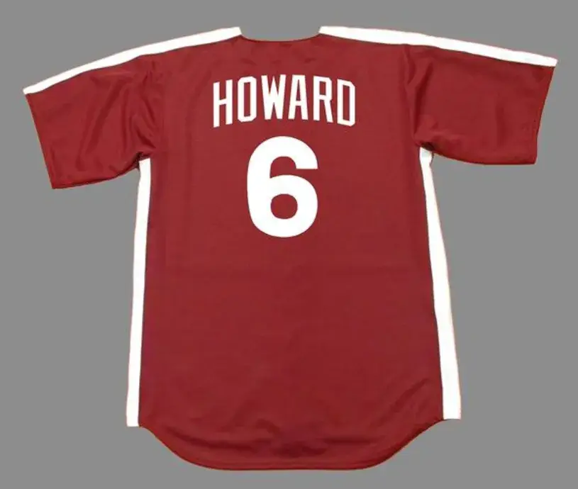 RYAN HOWARD Philadelphia Phillies 1979 Majestic Cooperstown Throwback Jersey 