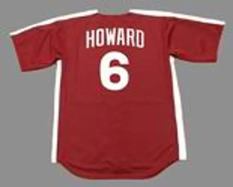 RYAN HOWARD Philadelphia Phillies 1979 Majestic Cooperstown Throwback Jersey 
