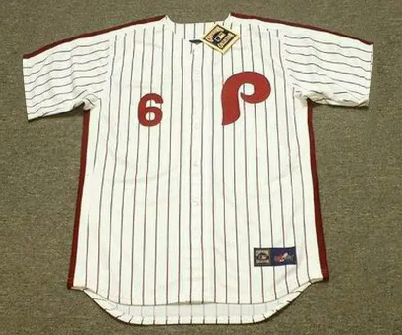 RYAN HOWARD Philadelphia Phillies 1980’s Majestic Cooperstown Throwback Home Baseball Jersey