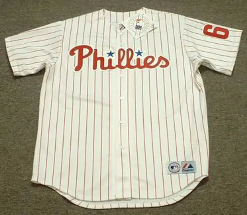 RYAN HOWARD Philadelphia Phillies 2006 Majestic Throwback Home Baseball Jersey