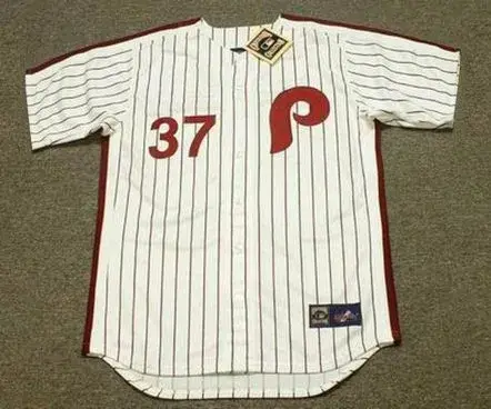 RYNE SANDBERG Philadelphia Phillies 1981 Cooperstown Throwback Home Baseball Jersey