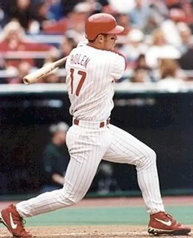 SCOTT ROLEN Philadelphia Phillies 1998 Majestic Throwback Baseball Jersey 