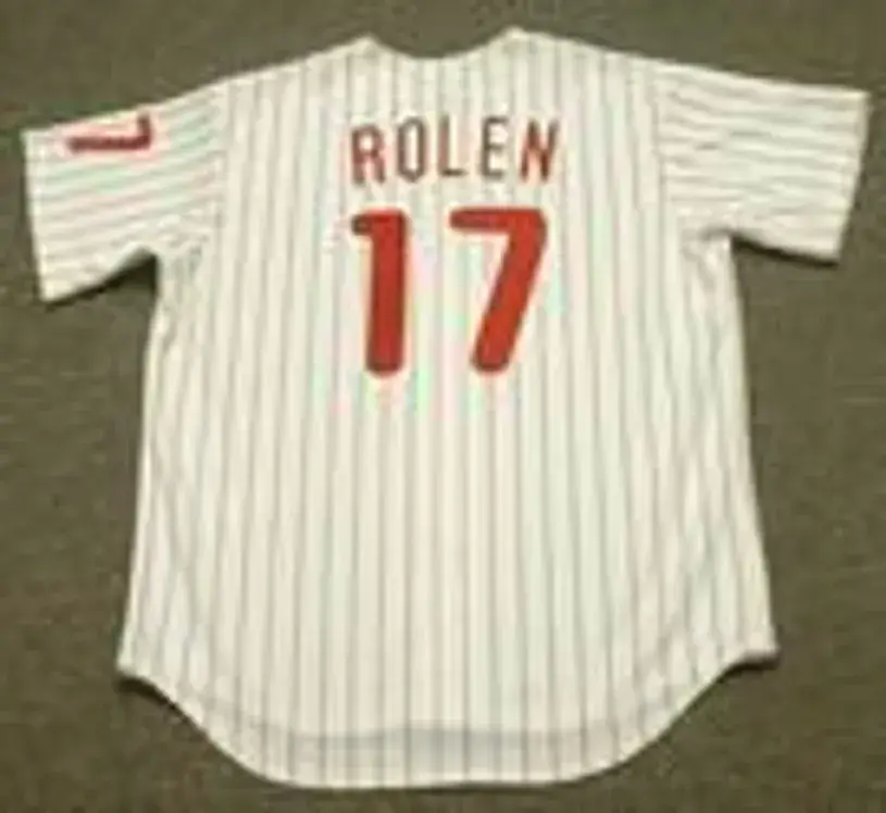 SCOTT ROLEN Philadelphia Phillies 1998 Majestic Throwback Baseball Jersey 