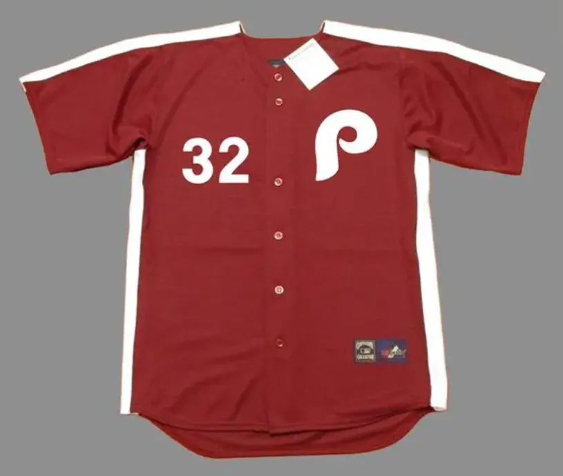 STEVE CARLTON Philadelphia Phillies 1979 Majestic Cooperstown Throwback Jersey