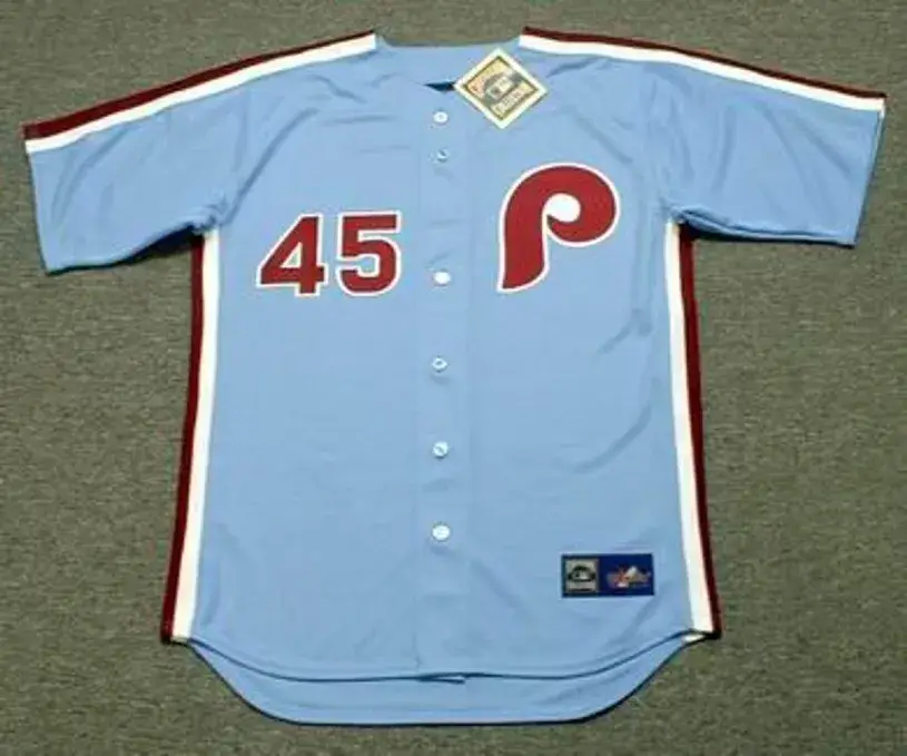 TUG McGRAW Philadelphia Phillies 1980 Majestic Cooperstown Away Jersey