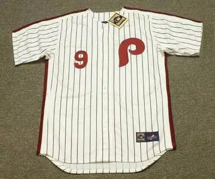 VON HAYES Philadelphia Phillies 1986 Majestic Cooperstown Throwback Home Baseball Jersey