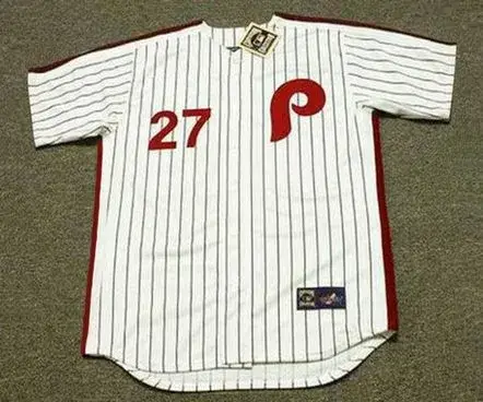 WILLIE MONTANEZ Philadelphia Phillies 1974 Throwback Home Baseball Jersey
