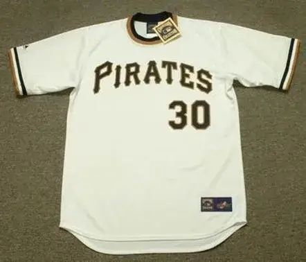DAVE CASH Pittsburgh Pirates 1971 Majestic Cooperstown Throwback Baseball Jersey
