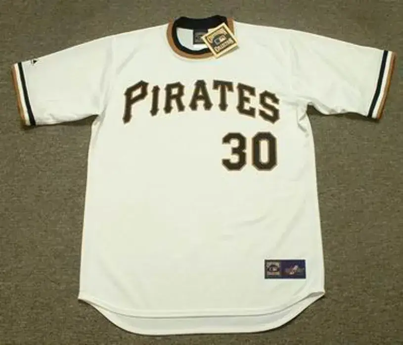 DAVE CASH Pittsburgh Pirates 1971 Majestic Cooperstown Throwback Baseball Jersey