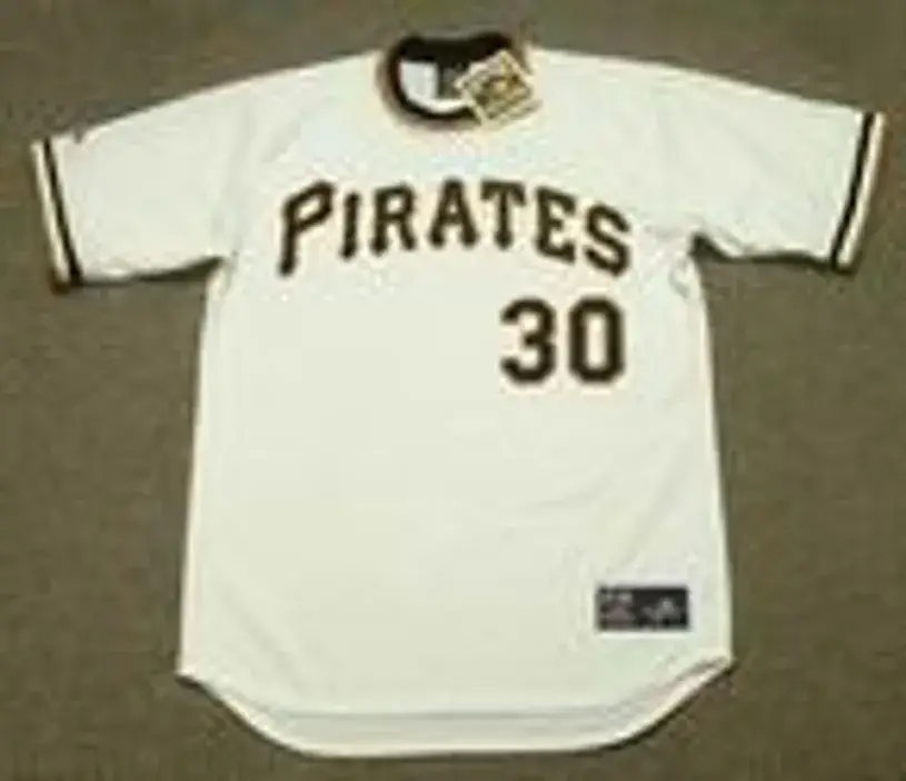 DAVE CASH Pittsburgh Pirates 1971 Majestic Cooperstown Throwback Baseball Jersey 