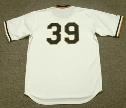 DAVE PARKER Pittsburgh Pirates 1974 Majestic Cooperstown Throwback Home Baseball Jersey 