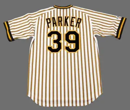 DAVE PARKER Pittsburgh Pirates 1978 Majestic Home Cooperstown Throwback Jersey 