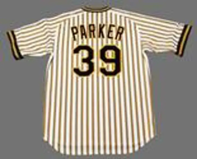 DAVE PARKER Pittsburgh Pirates 1978 Majestic Home Cooperstown Throwback Jersey 