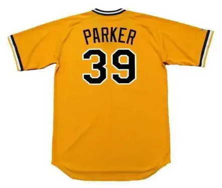 DAVE PARKER Pittsburgh Pirates 1979 Majestic Cooperstown Home Baseball Jersey 