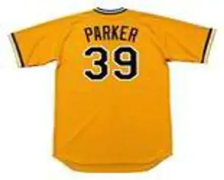 DAVE PARKER Pittsburgh Pirates 1979 Majestic Cooperstown Home Baseball Jersey 