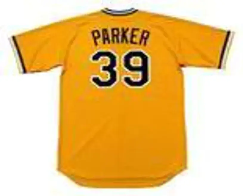 DAVE PARKER Pittsburgh Pirates 1979 Majestic Cooperstown Home Baseball Jersey 
