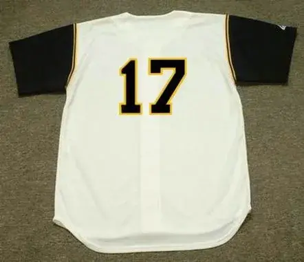 DOCK ELLIS Pittsburgh Pirates 1969 Home Majestic Throwback Baseball Jersey