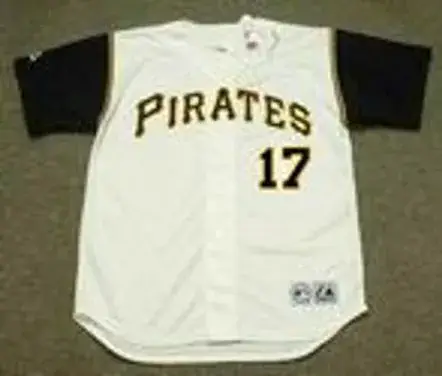 DOCK ELLIS Pittsburgh Pirates 1969 Home Majestic Throwback Baseball Jersey 