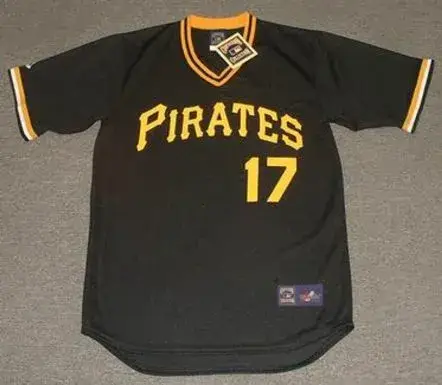 DOCK ELLIS Pittsburgh Pirates 1970’s Majestic Baseball Throwback Jersey