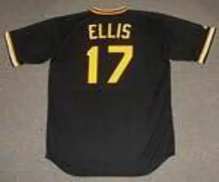 DOCK ELLIS Pittsburgh Pirates 1970’s Majestic Baseball Throwback Jersey 