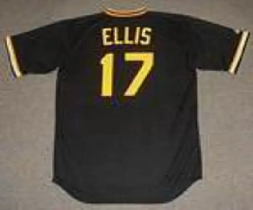 DOCK ELLIS Pittsburgh Pirates 1970’s Majestic Baseball Throwback Jersey 