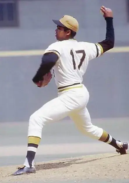 DOCK ELLIS Pittsburgh Pirates 1971 Home Majestic Throwback Baseball Jersey 