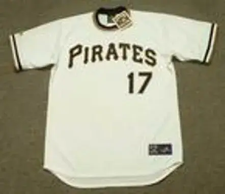 DOCK ELLIS Pittsburgh Pirates 1971 Home Majestic Throwback Baseball Jersey 