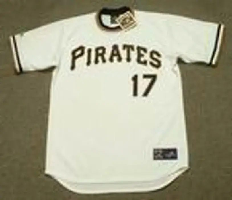 DOCK ELLIS Pittsburgh Pirates 1971 Home Majestic Throwback Baseball Jersey 