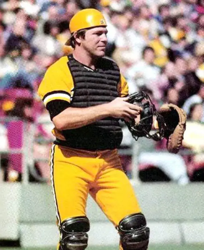 ED OTT Pittsburgh Pirates 1979 Majestic Cooperstown Home Baseball Jersey 
