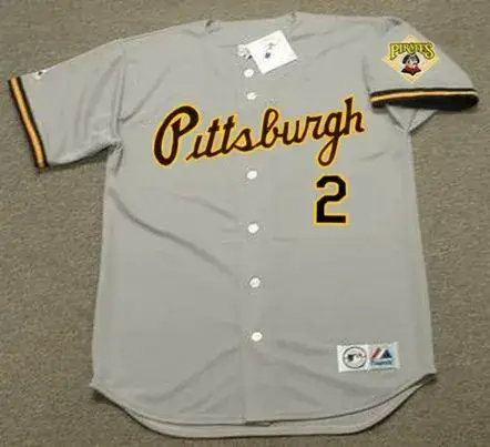 GARY REDUS Pittsburgh Pirates 1992 Majestic Throwback Away Baseball Jersey