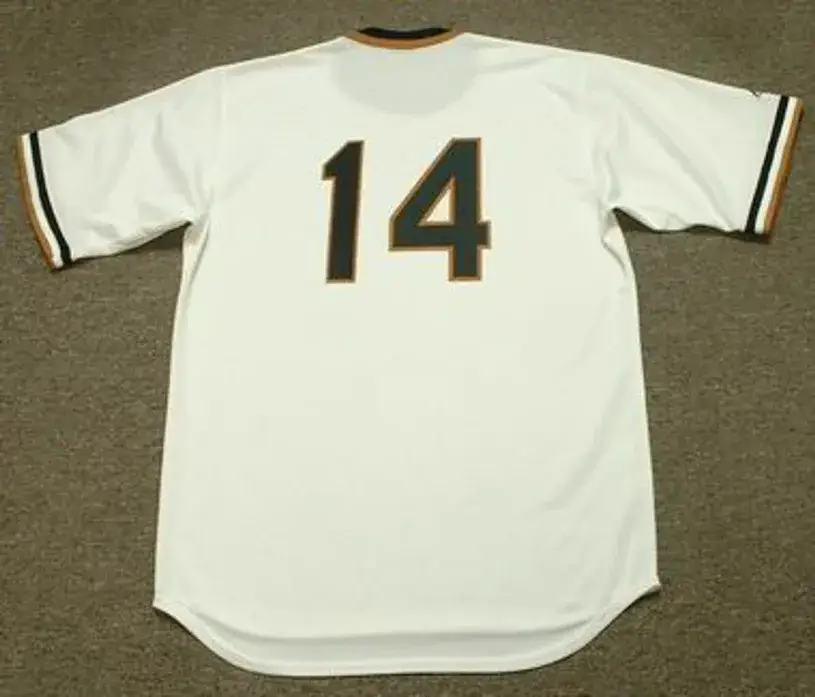 GENE ALLEY Pittsburgh Pirates 1971 Majestic Cooperstown Throwback Baseball Jersey 
