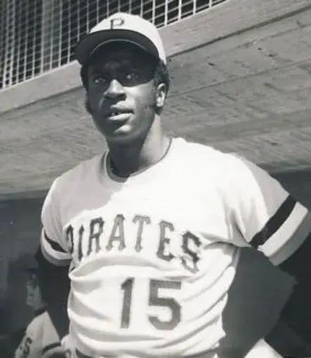 GENE CLINES Pittsburgh Pirates 1971 Majestic Cooperstown Throwback Baseball Jersey 