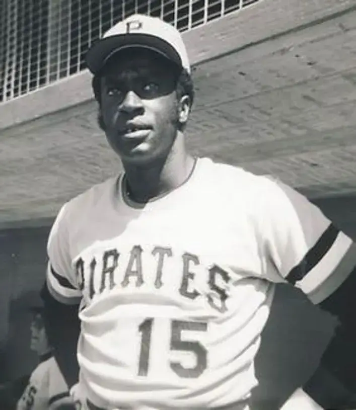 GENE CLINES Pittsburgh Pirates 1971 Majestic Cooperstown Throwback Baseball Jersey 