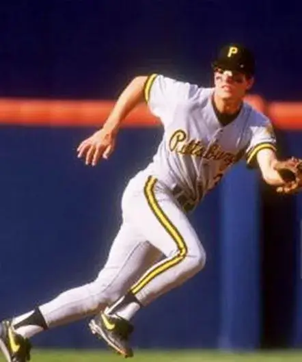 JAY BELL Pittsburgh Pirates 1992 Majestic Throwback Away Baseball Jersey 