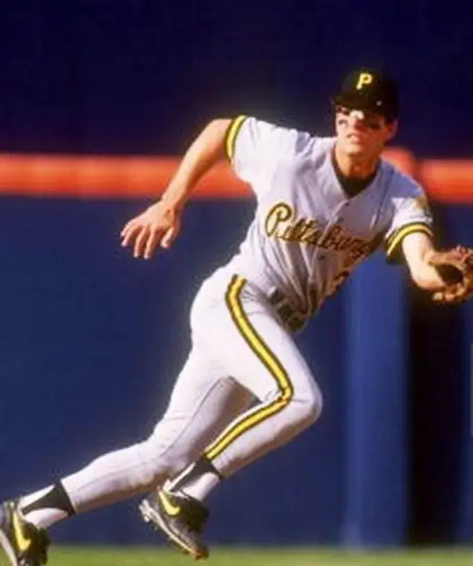JAY BELL Pittsburgh Pirates 1992 Majestic Throwback Away Baseball Jersey 