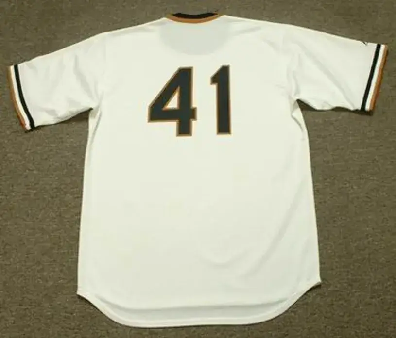 JERRY REUSS Pittsburgh Pirates 1974 Majestic Cooperstown Throwback Baseball Jersey 