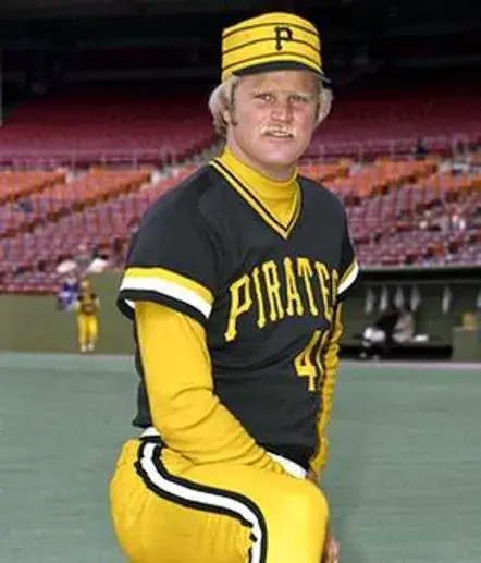 JERRY REUSS Pittsburgh Pirates 1978 Majestic Cooperstown Throwback Baseball Jersey 