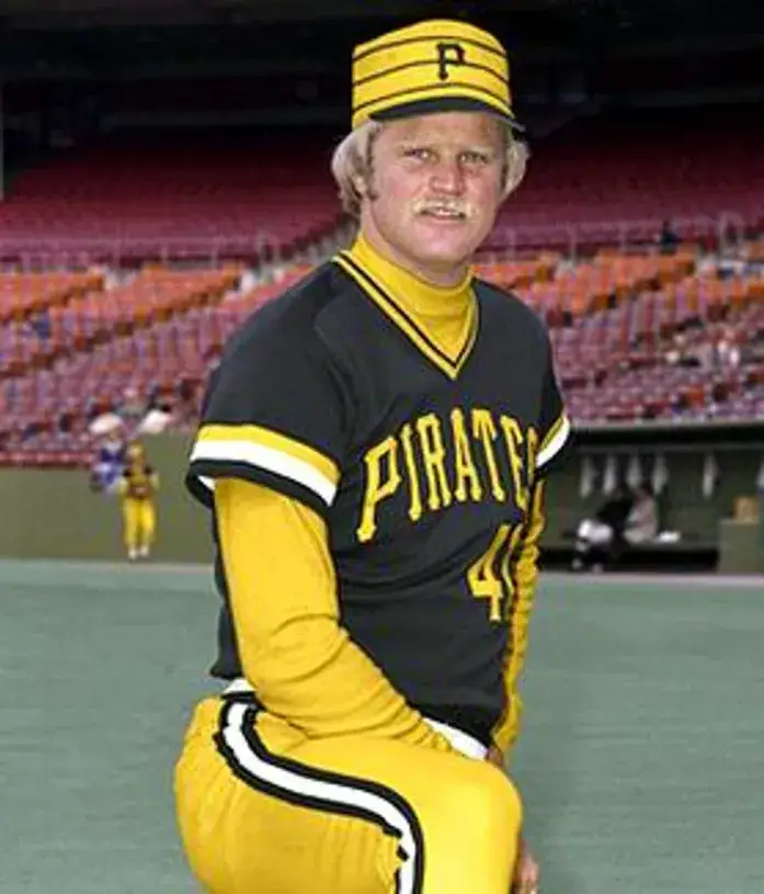 JERRY REUSS Pittsburgh Pirates 1978 Majestic Cooperstown Throwback Baseball Jersey 