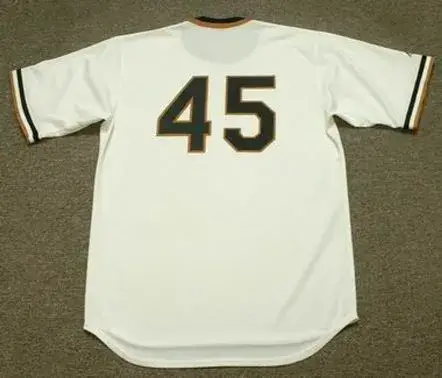 JOHN CANDELARIA Pittsburgh Pirates 1976 Majestic Cooperstown Throwback Baseball Jersey 