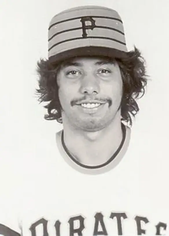 JOHN CANDELARIA Pittsburgh Pirates 1976 Majestic Cooperstown Throwback Baseball Jersey 