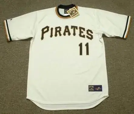 JOSE PAGAN Pittsburgh Pirates 1971 Majestic Cooperstown Throwback Baseball Jersey